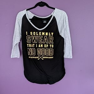 Raglan Harry Potter T shirt